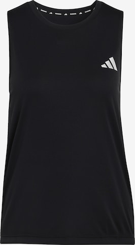 ADIDAS PERFORMANCE Спортивный топ 'Ess' в Черный: спереди