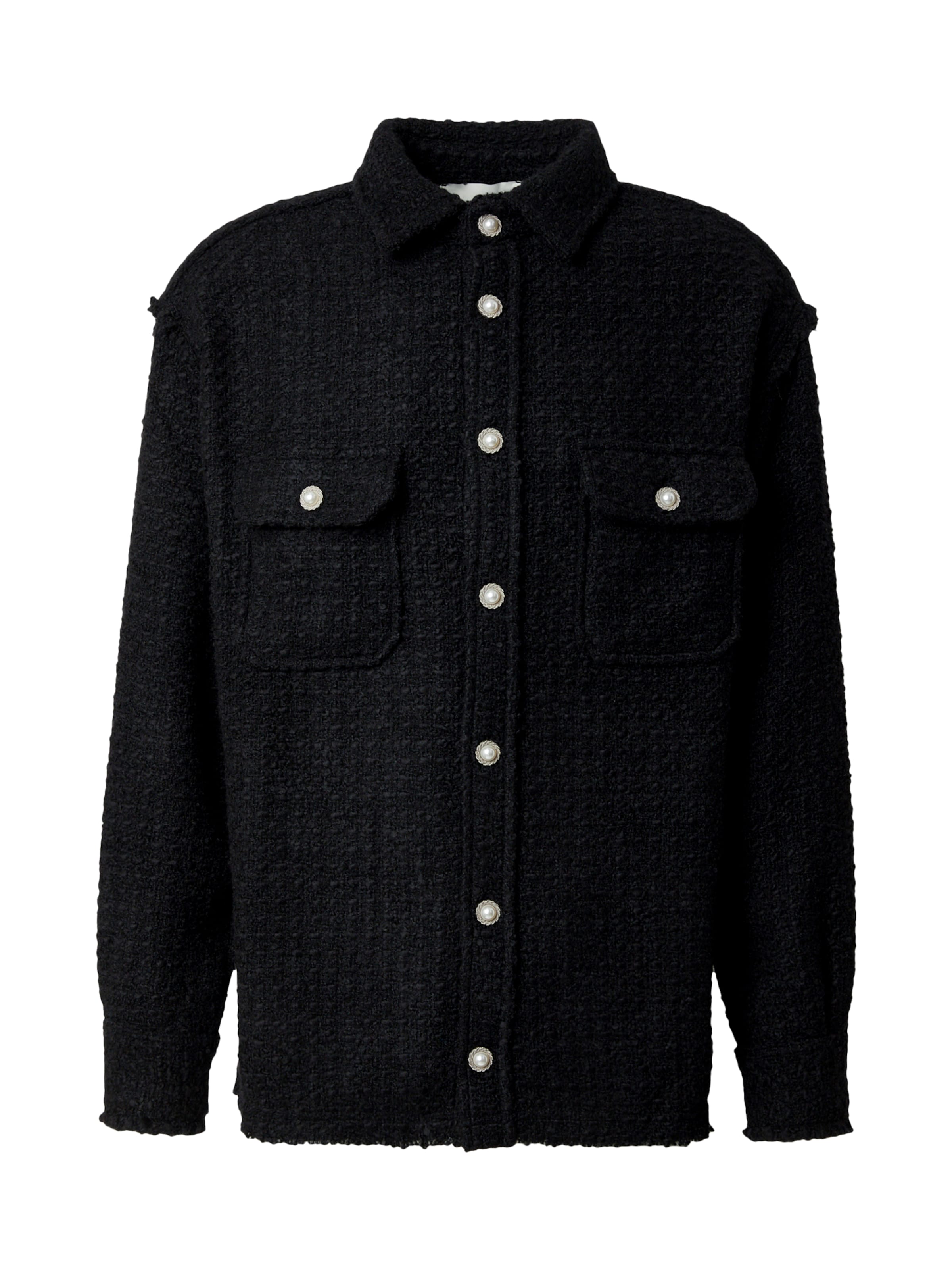 MOUTY Overgangsjakke 'DITA' i sort: forside