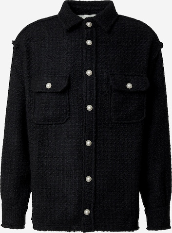 MOUTY Välikausitakki 'DITA' värissä musta: etupuoli