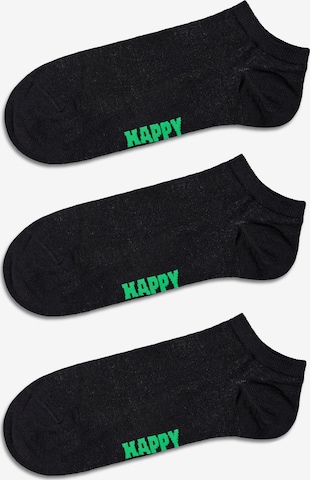 melns Happy Socks Zeķes: no priekšpuses