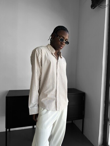 Kleidermafia Comfort Fit Hemd‌‌‌‌‌‌‌‌‌‌ in Beige