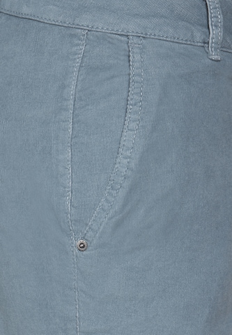 CECIL Skinny Chinohose in Blau