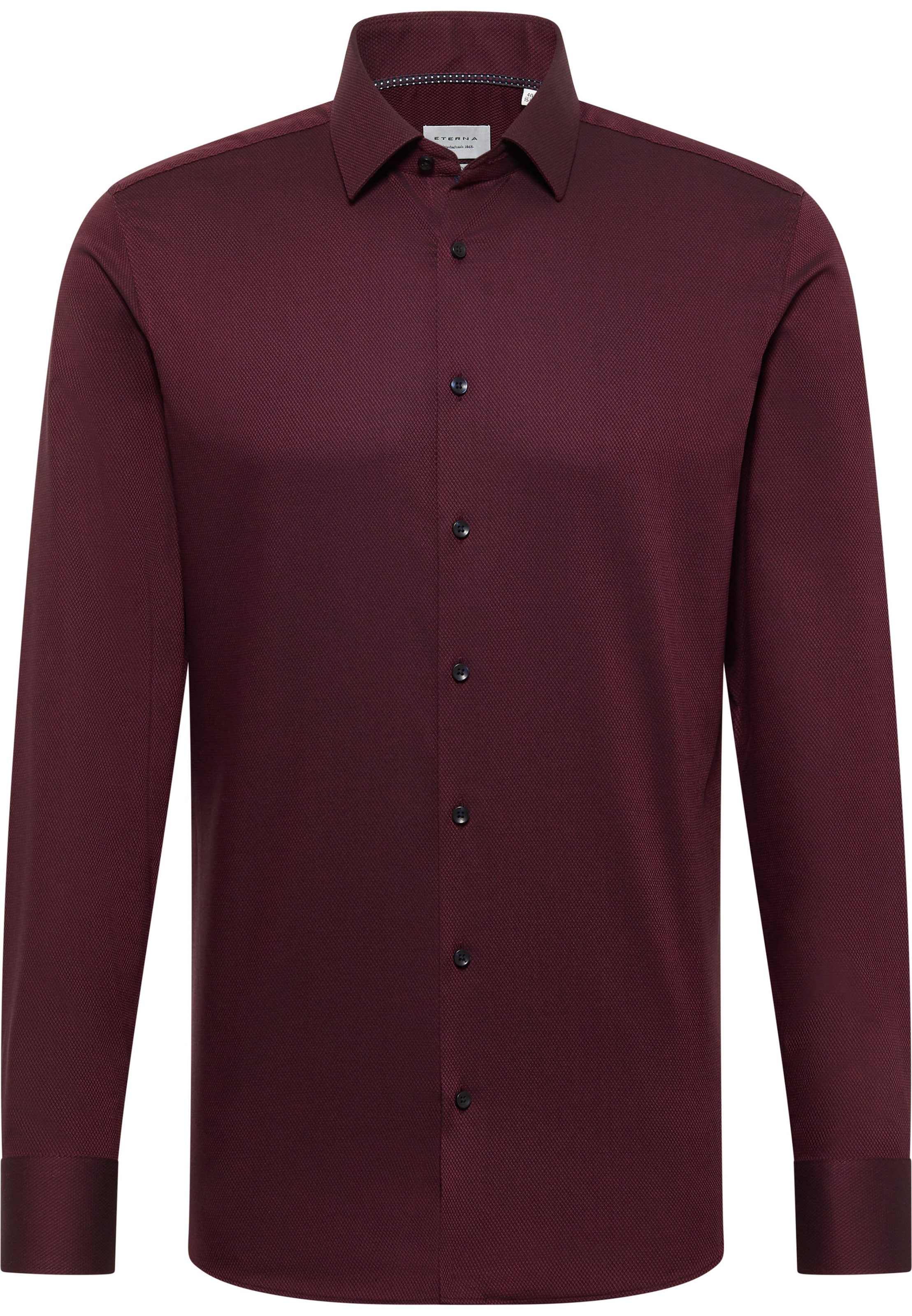 ETERNA Zakelijk overhemd in Rood: voorkant