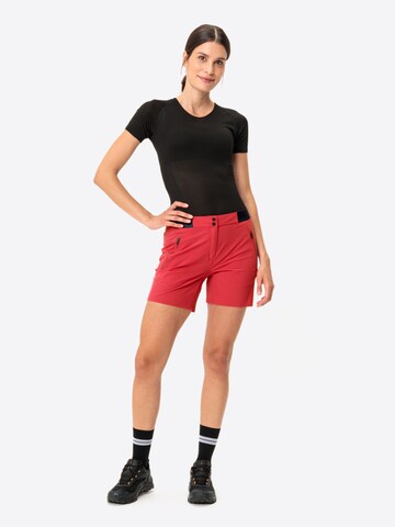 VAUDE Skinny Outdoor trousers 'Scopi II' in Red