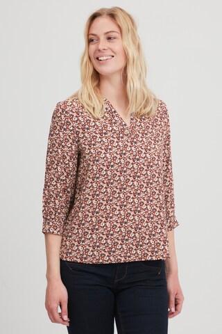 Fransa Blouse 'BAFLOW' in Gemengde kleuren