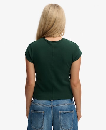 T-shirt 'Athletic Essential' Superdry & Co en vert
