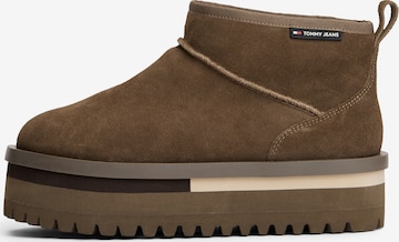 Tommy Jeans - Botas en marrón: frente