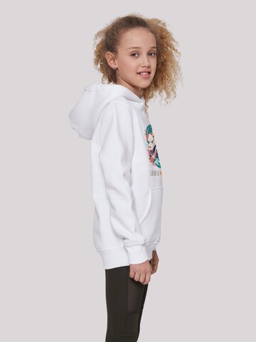 F4NT4STIC Sweatshirt 'Drache mit Blumen' in White