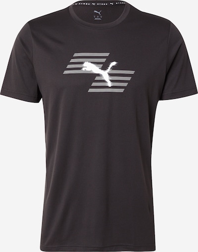 PUMA Toiminnallinen paita 'Puma x Hyrox' värissä harmaa / musta / valkoinen, Tuotenäkymä