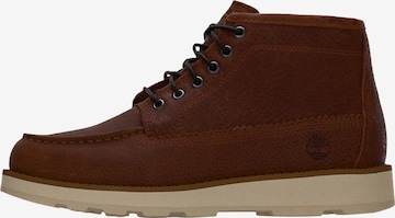 TIMBERLAND Ботинки на шнуровке в Коричневый: спереди
