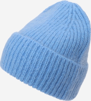 & Other Stories Beanie in Blue: front