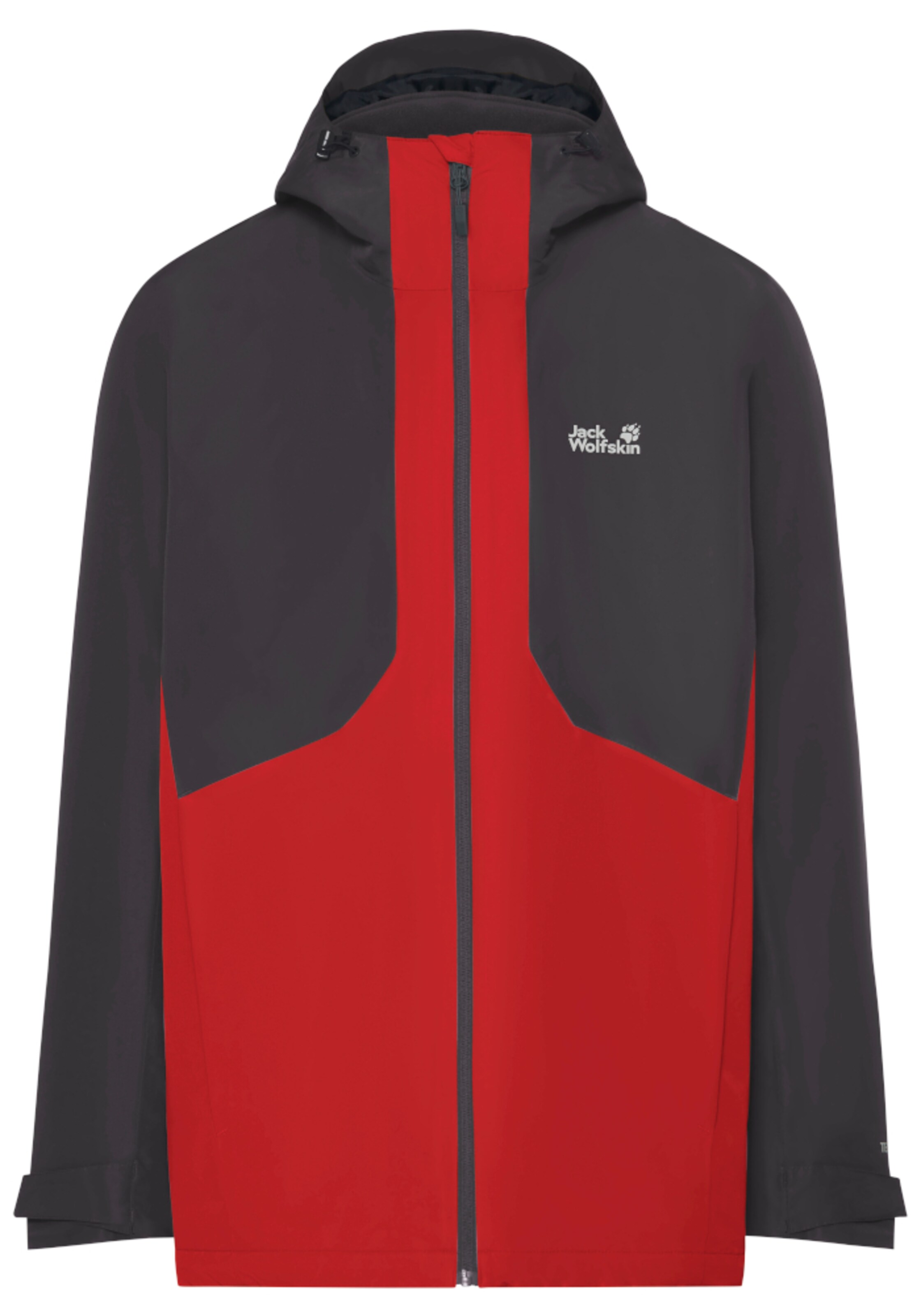 JACK WOLFSKIN Performance Jacket in Red: front