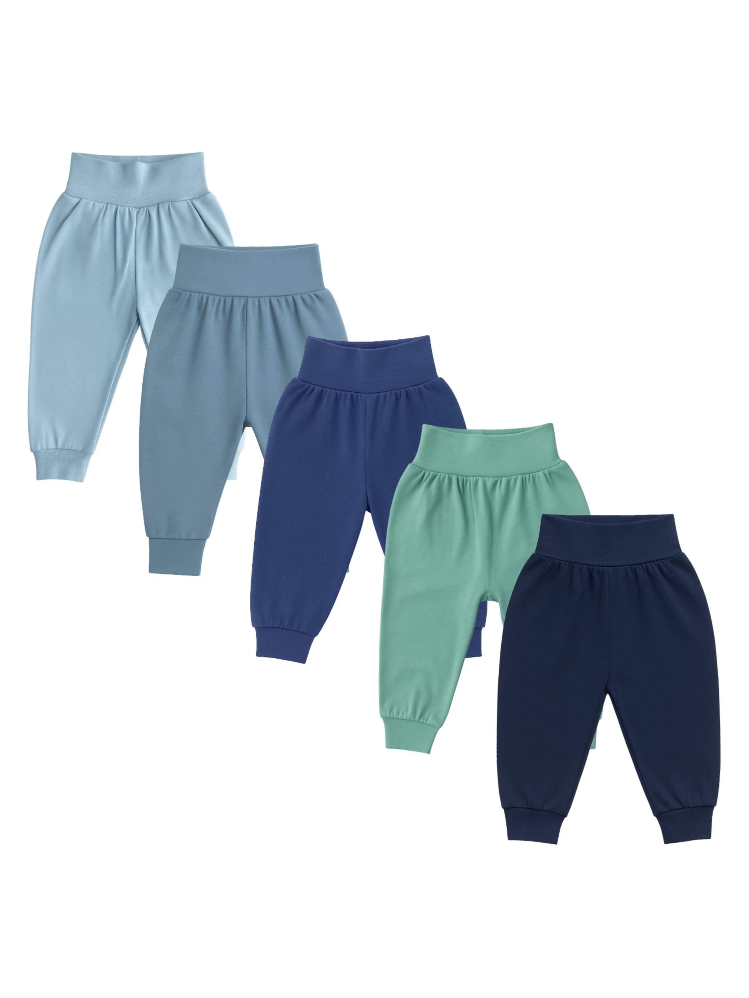 LOREZA Baggy Hose 'Baby Hosen'‌‌‌‌‌ in Mischfarben: Vorderseite