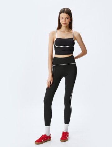 Koton Skinny Legging in Schwarz