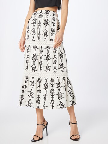 River Island Rok in Wit: voorkant