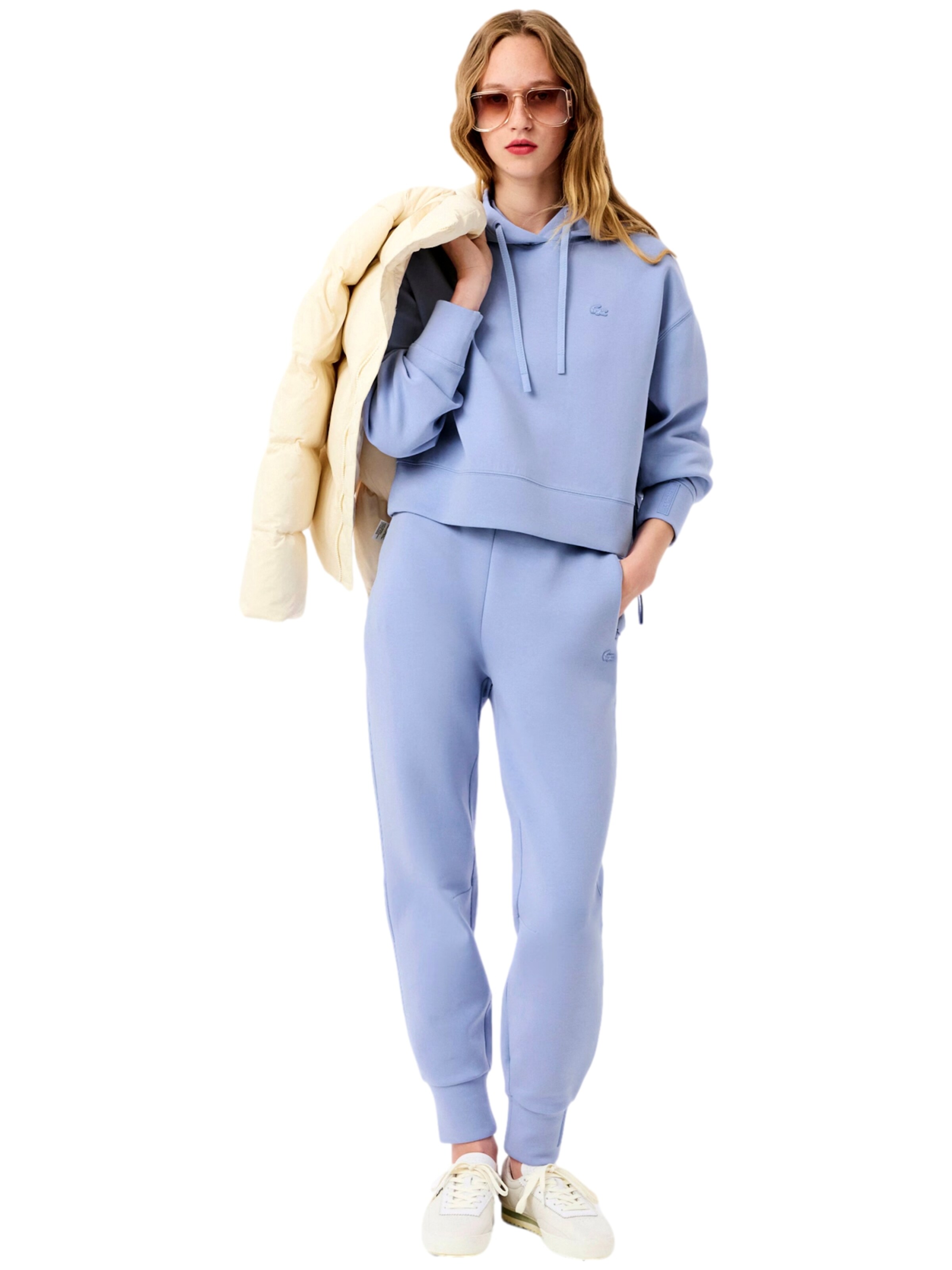 Sweat-shirt LACOSTE en bleu