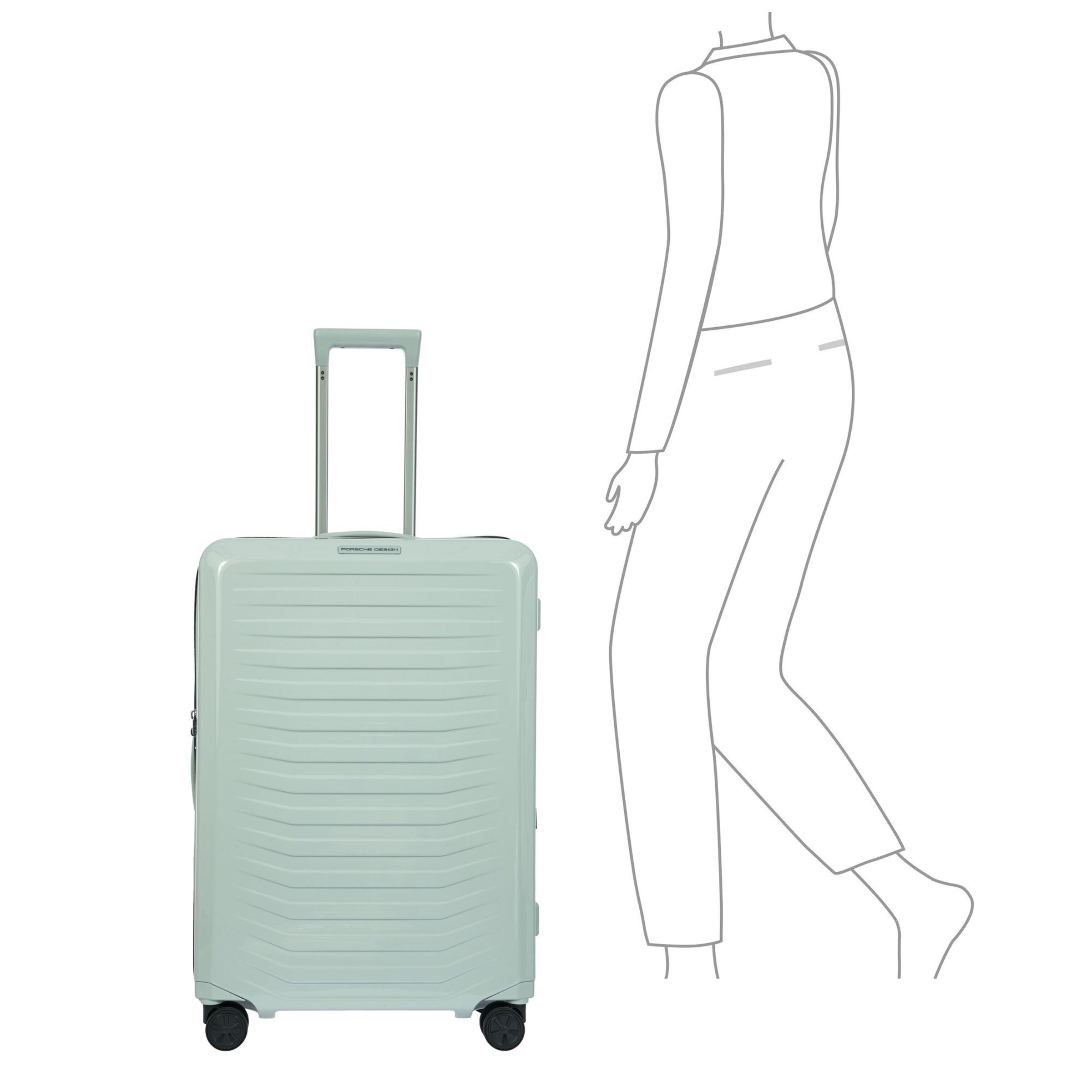 Porsche Design Trolley in Grün