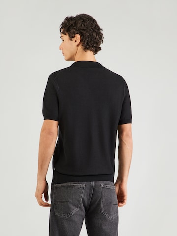 BOSS Black Neulepaita 'H-Jianluca' värissä musta: takapuoli