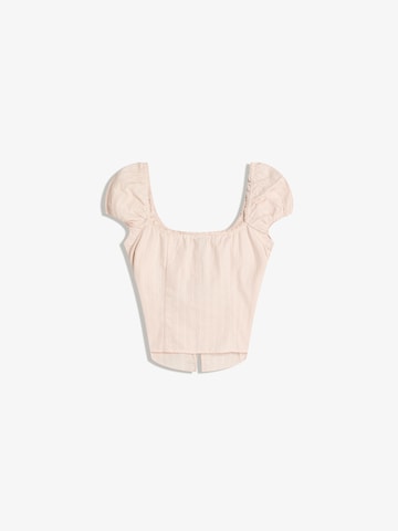 Bluză de la Bershka pe roz