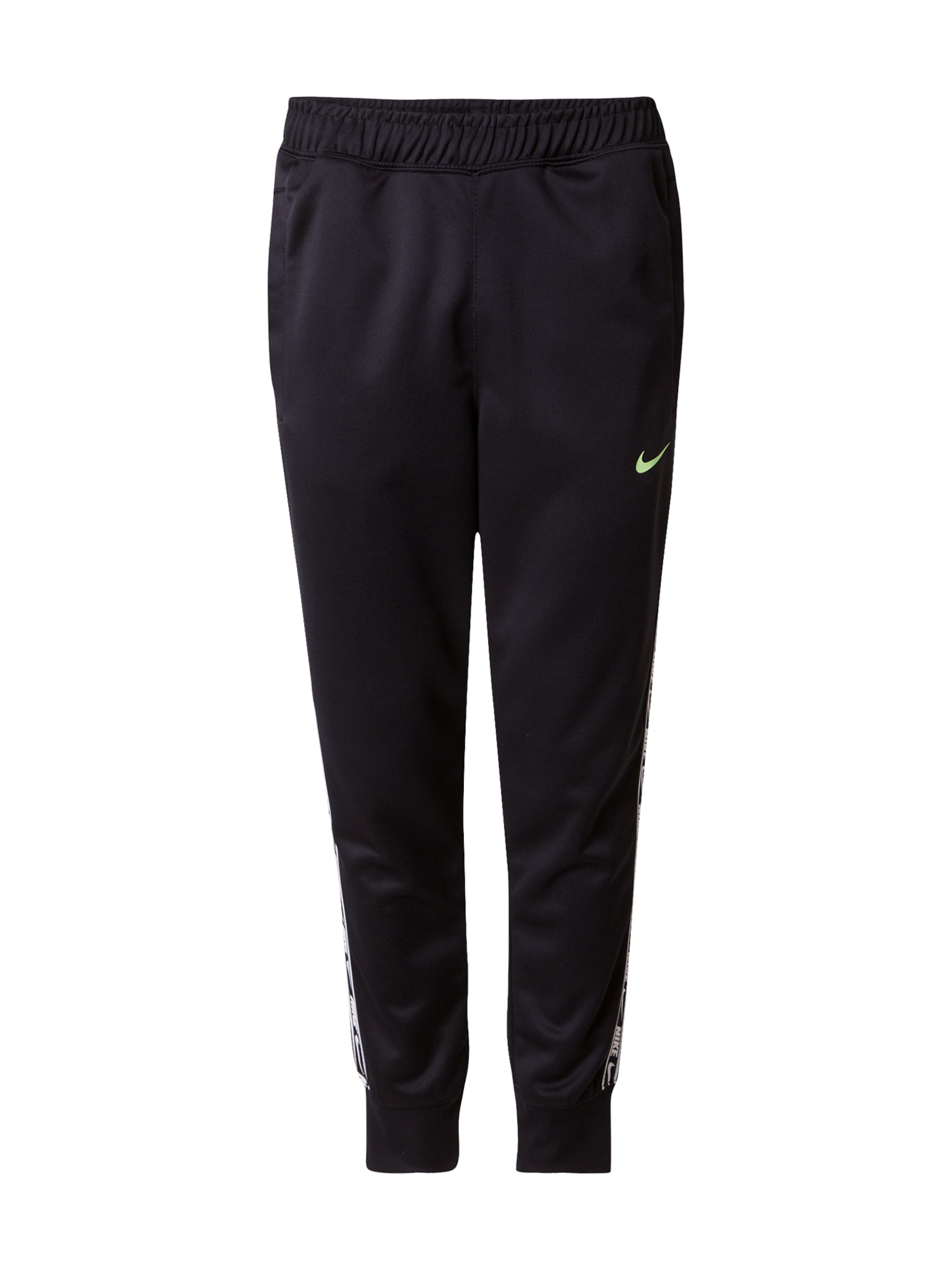 Nike Sportswear Конический (Tapered) Штаны 'REPEAT' в Черный: спереди