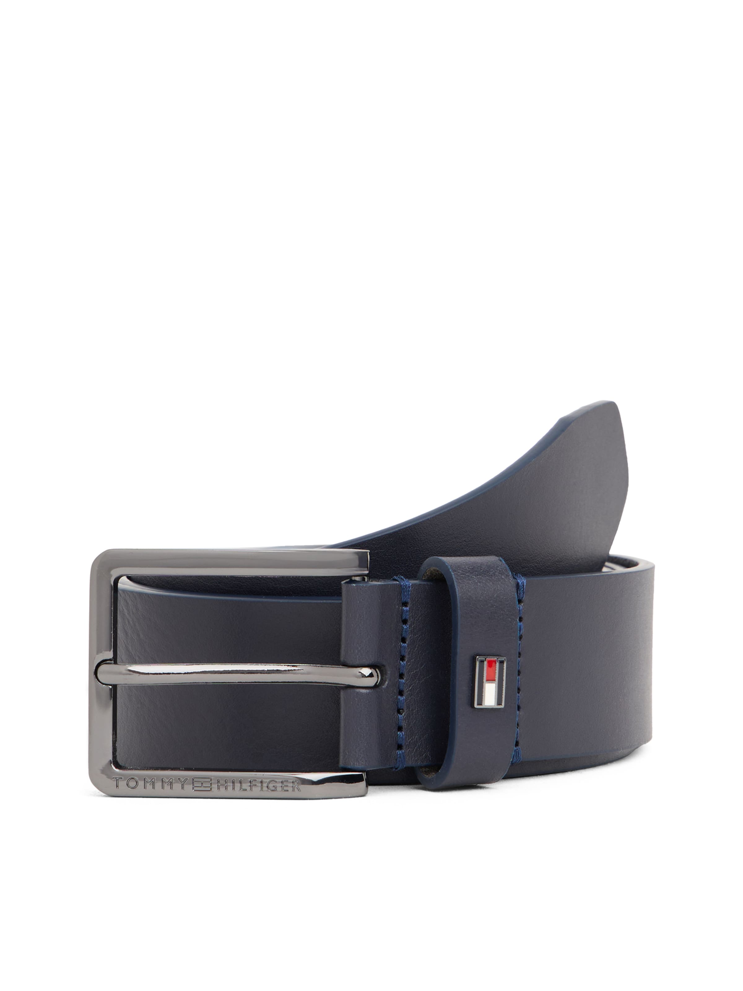 TOMMY HILFIGER Opasek 'OLIVER' – modrá: přední strana