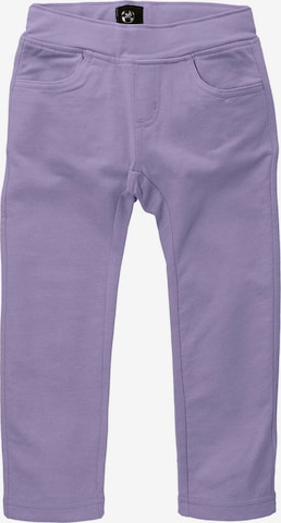 Villervalla Regular Pants in Purple: front