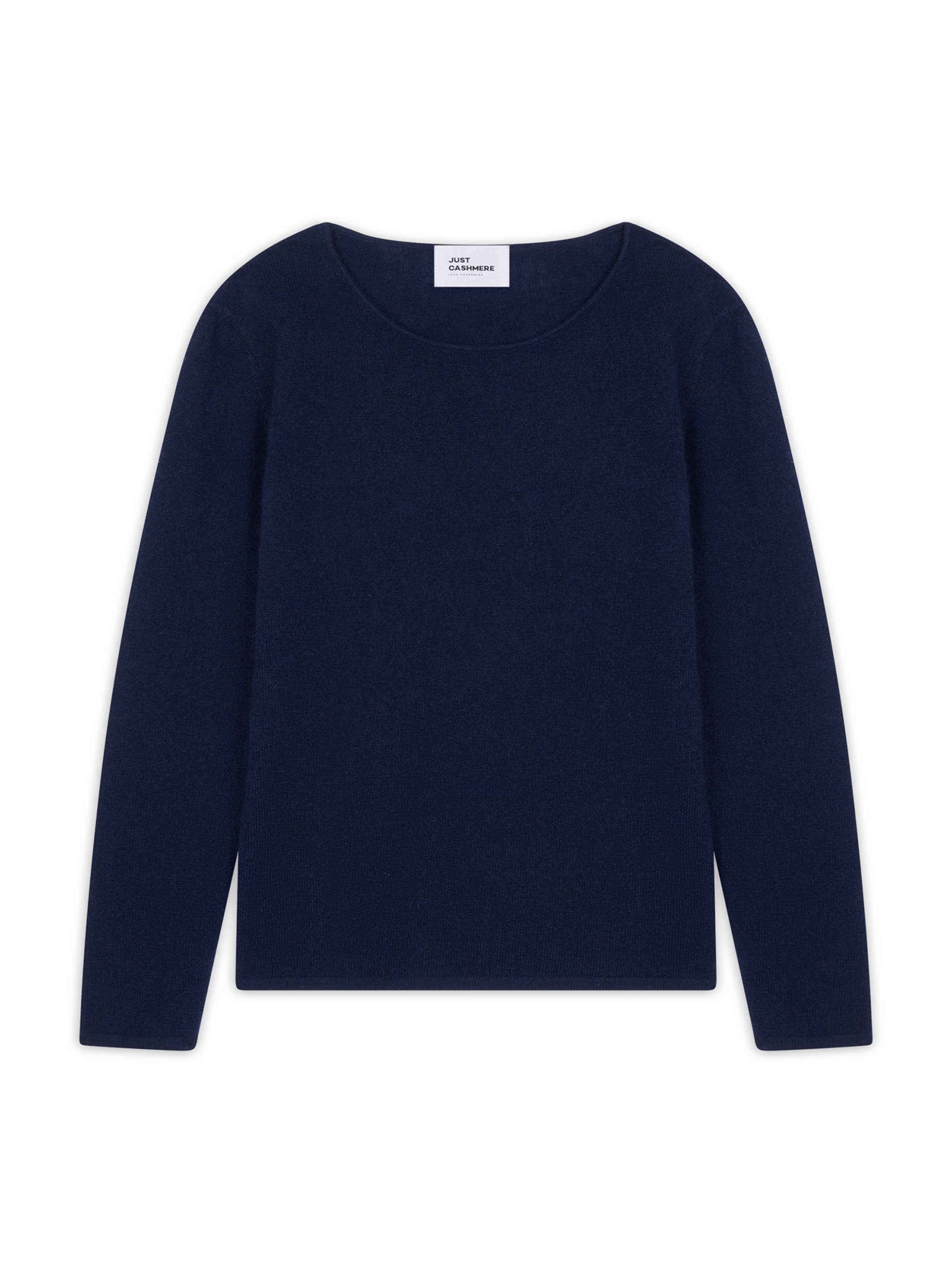 JUST CASHMERE Πουλόβερ 'Vivian' σε ναυτικό μπλε, Άποψη προϊόντος