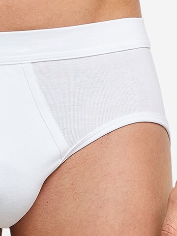 SCHIESSER Slip 'Cotton Essentials Feinripp' in White