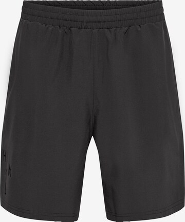 Regular Pantalon de sport 'ACTIVE' Hummel en noir : devant