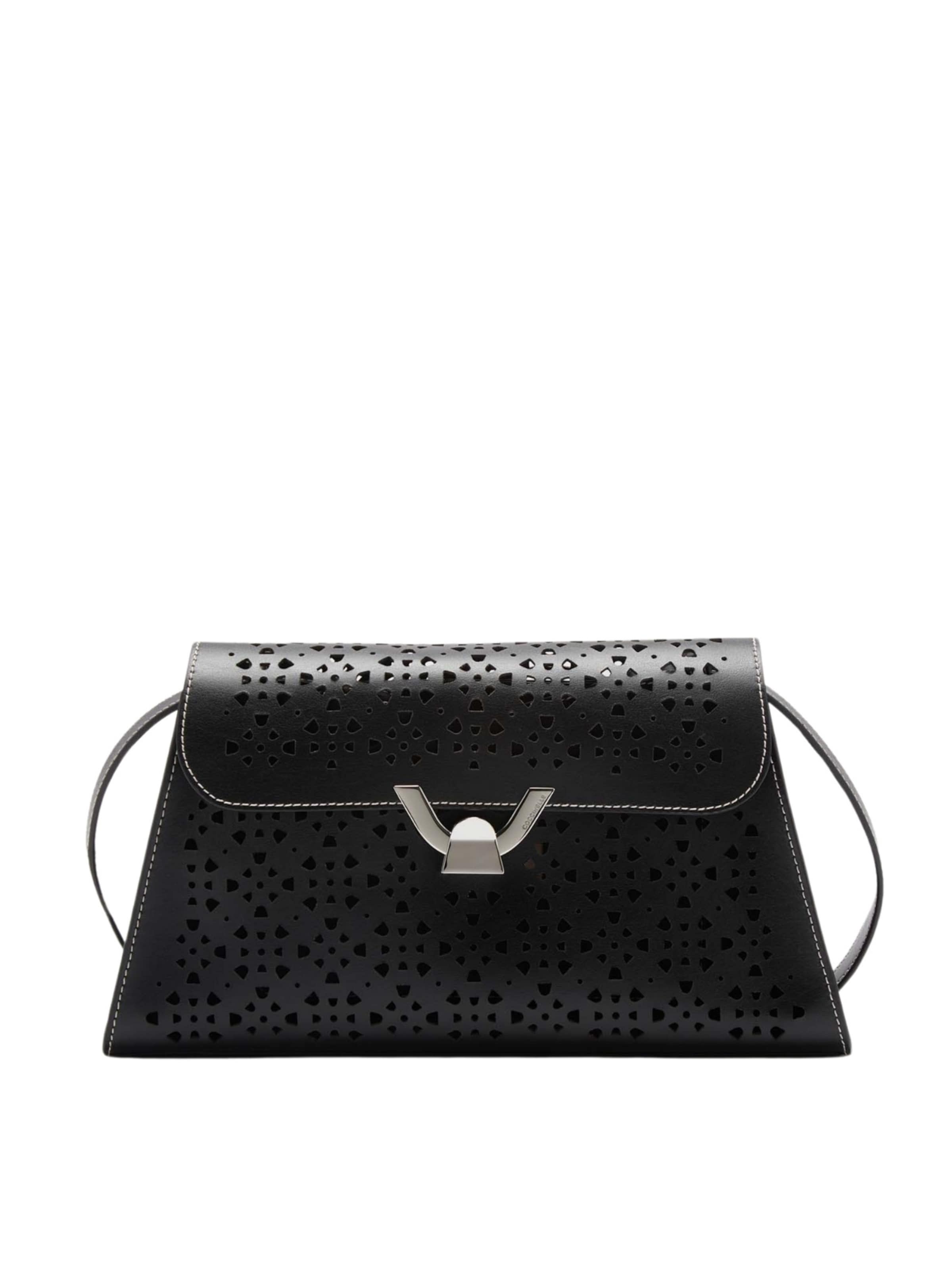 Borsa a spalla 'COCCINELLE DEW  MEDIUM' di Coccinelle in nero: frontale