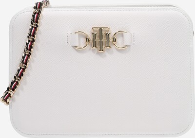 TOMMY HILFIGER Skuldertaske 'Club' i guld / hvid, Produktvisning