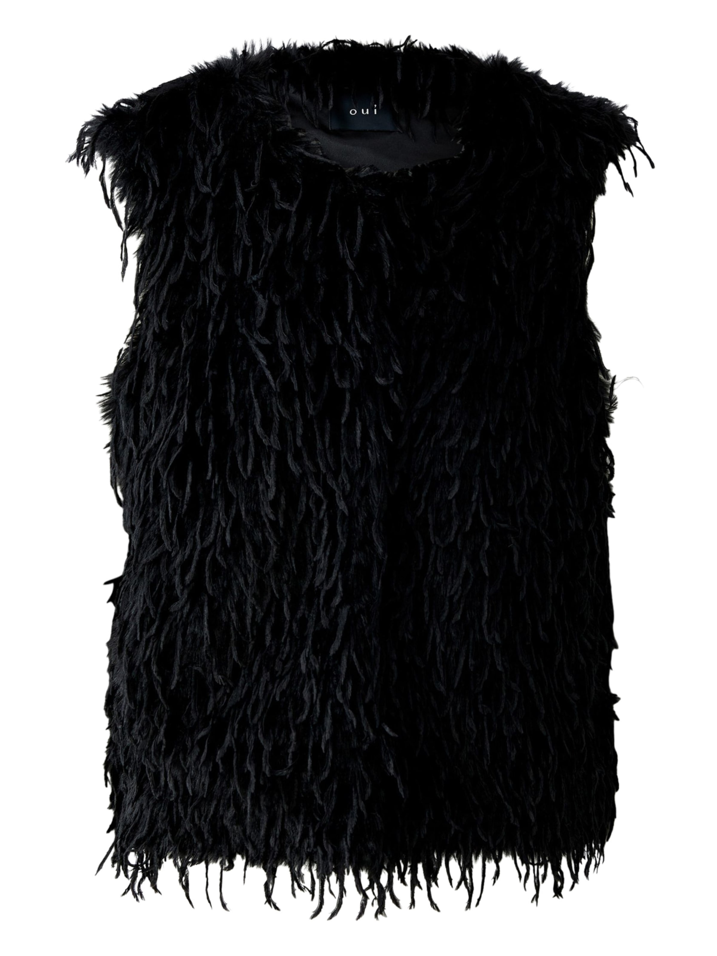 OUI Vest in Black: front