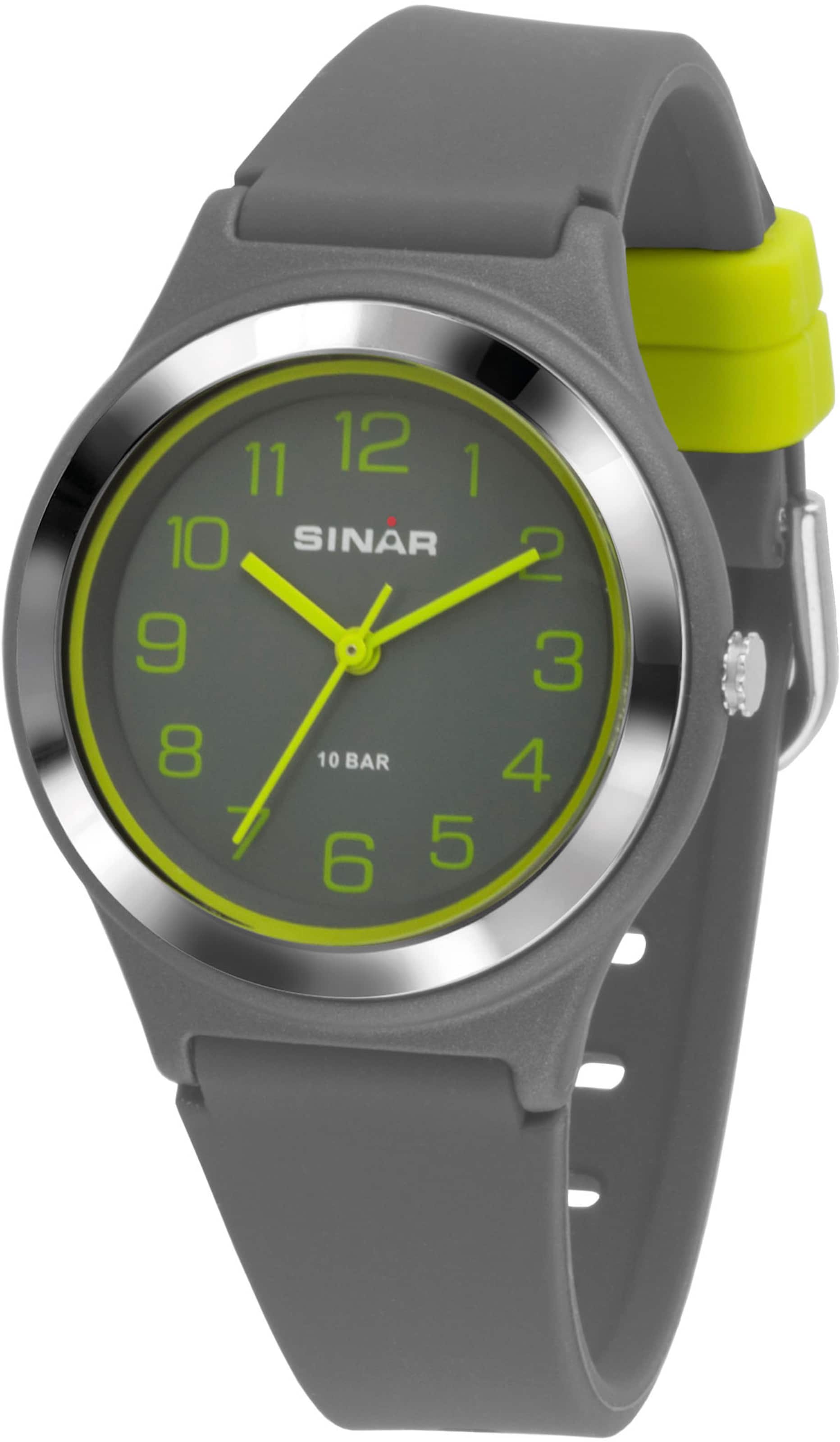 SINAR Analog Watch in Grey: front