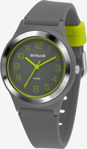 SINAR Analog Watch in Grey: front