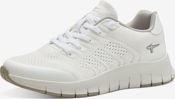 Baskets basses '1-23765-42' Tamaris en blanc : devant