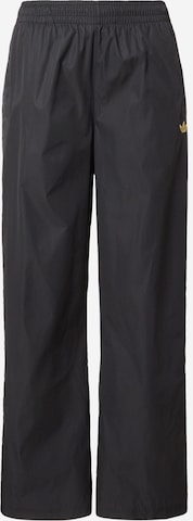 ADIDAS ORIGINALS Loosefit Housut värissä musta: etupuoli