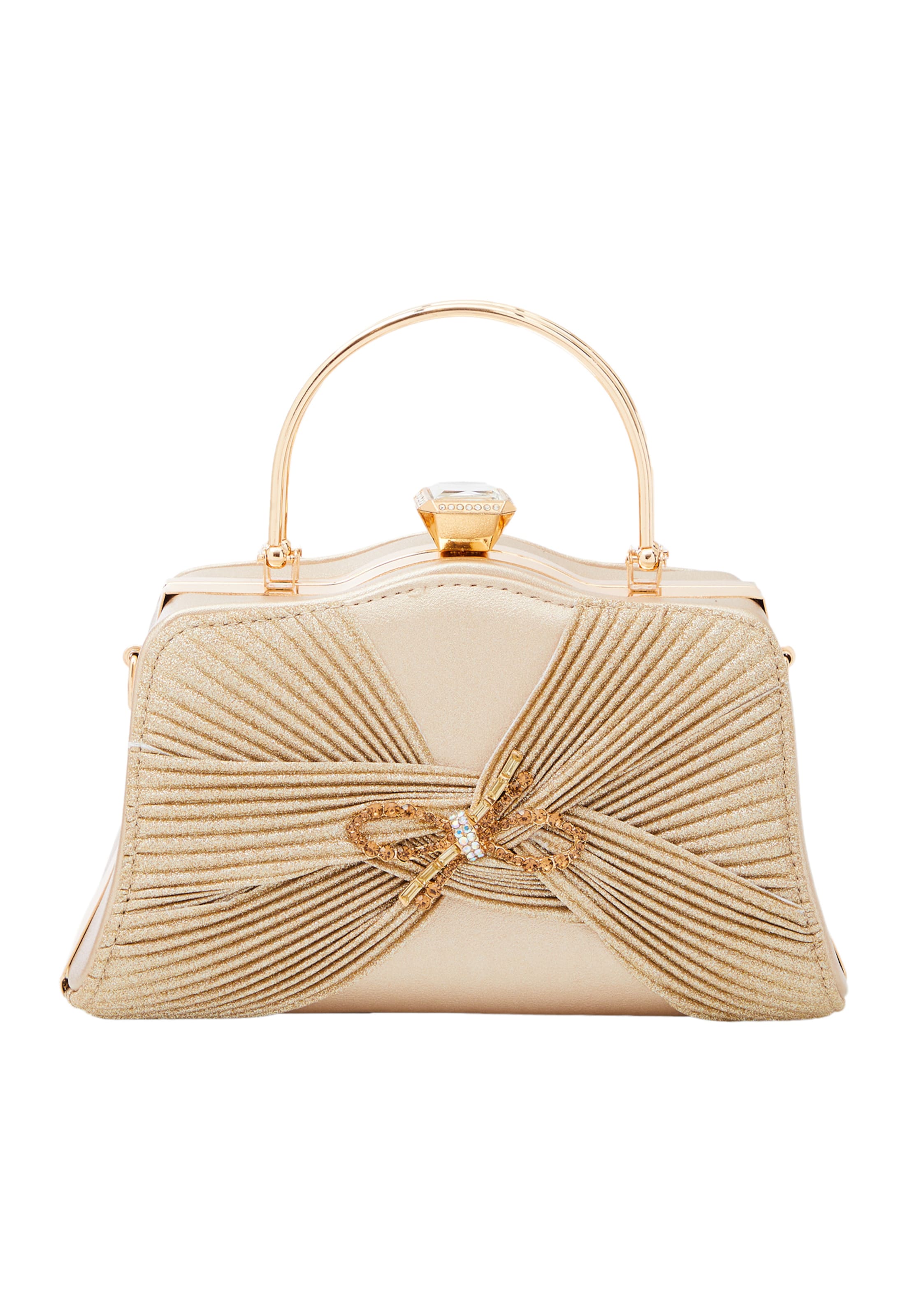 NAEMI Handtasche in Gold: Vorderseite
