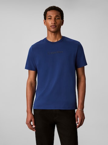 Calvin Klein - Camiseta en azul: frente