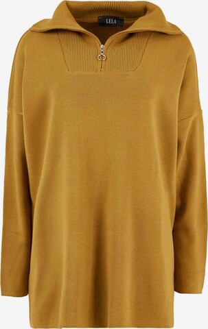 Pull-over LELA en jaune : devant