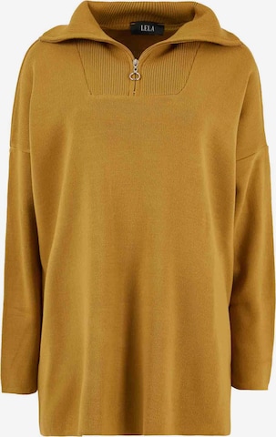 LELA Sweater in Yellow: front