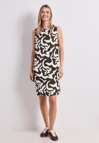 STREET ONE Kleid in Braun: Vorderseite