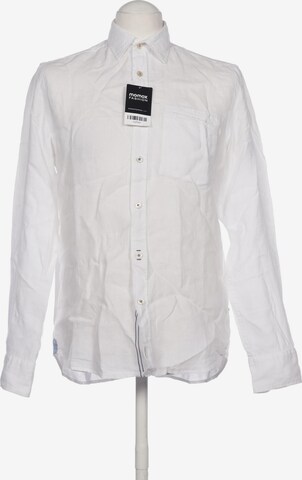 Marc O'Polo Button Up Shirt in S in White: front