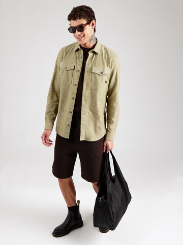 G-STAR Klasický střih Košile 'Marine' – zelená