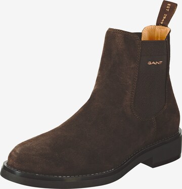 GANT Chelsea Boots 'Prepdale' i brun: forside