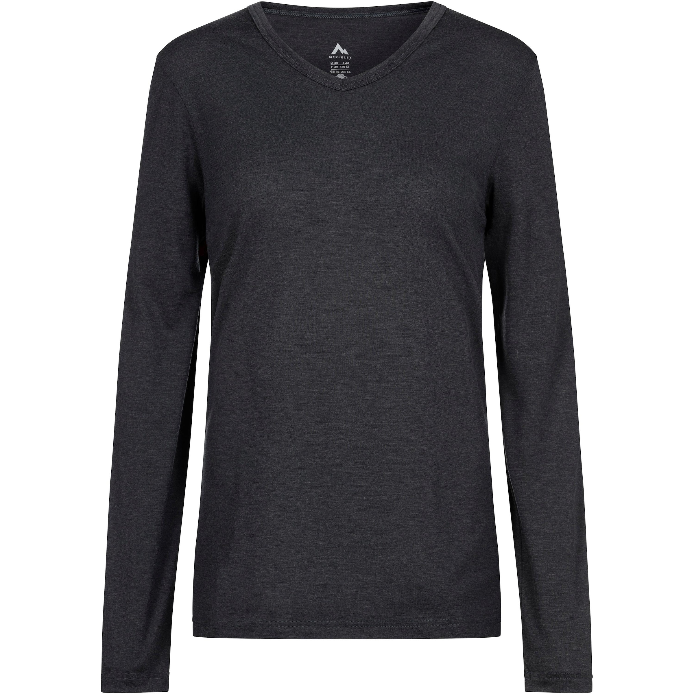 MCKINLEY Funktionsshirt 'Creston' in Grau: Vorderseite