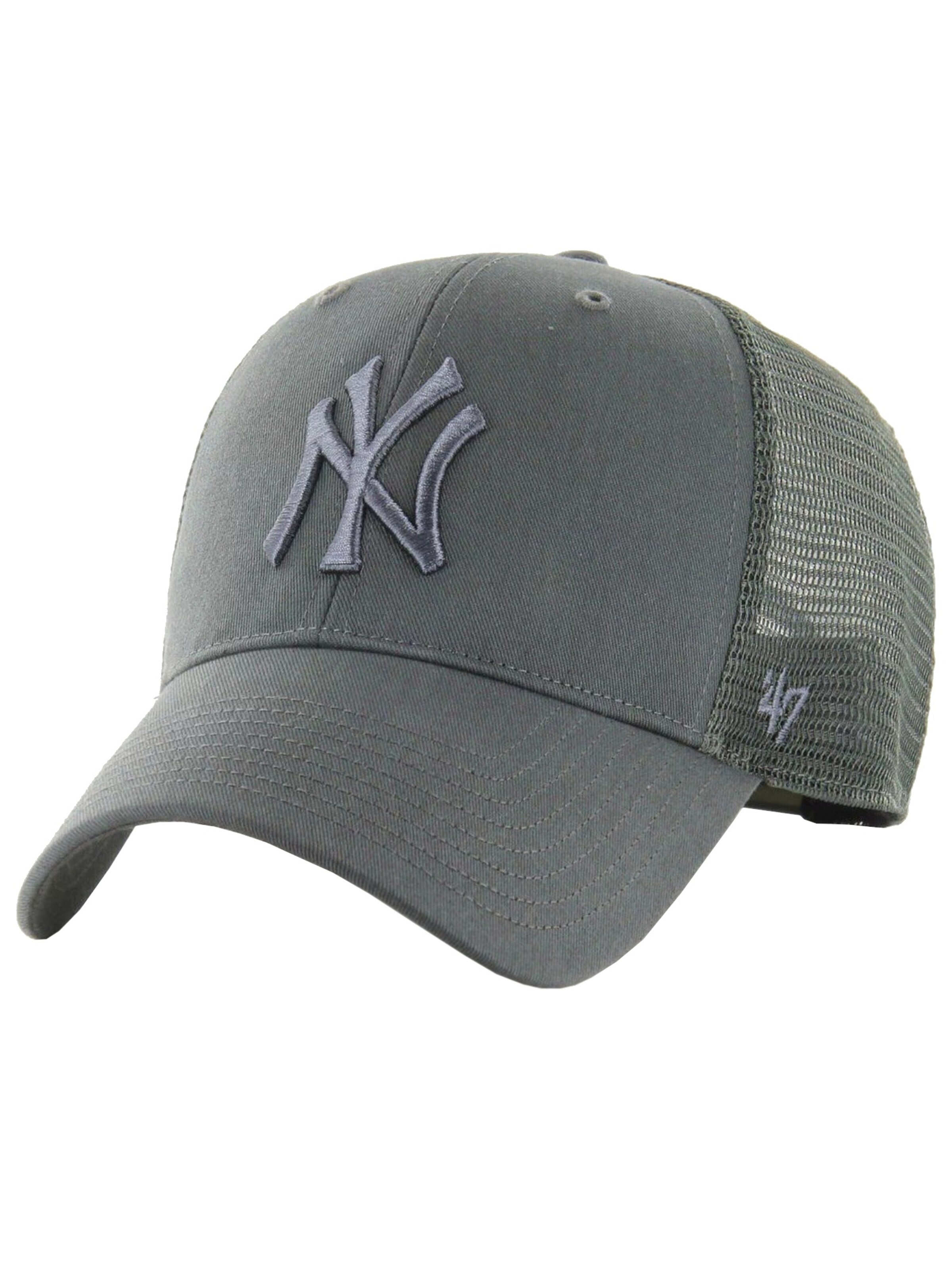 47 Pet '47 Brand MLB New York Yankees Branson Cap' in Grijs: voorkant