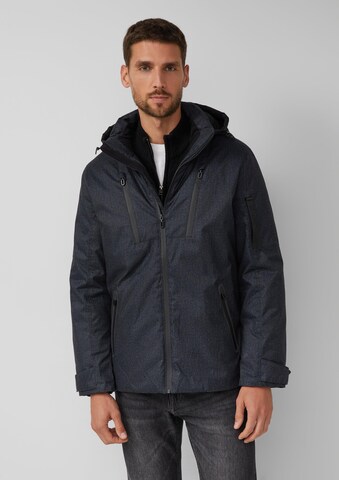 s.Oliver Winter Jacket in Blue: front
