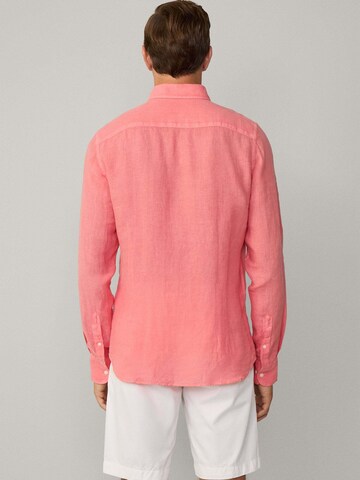 Coupe regular Chemise 'Ess' Hackett London en orange