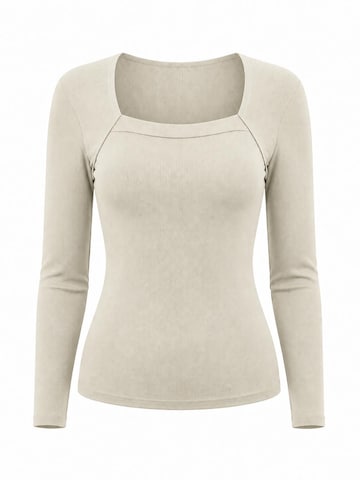 AOTTORI Shirt in Beige: front
