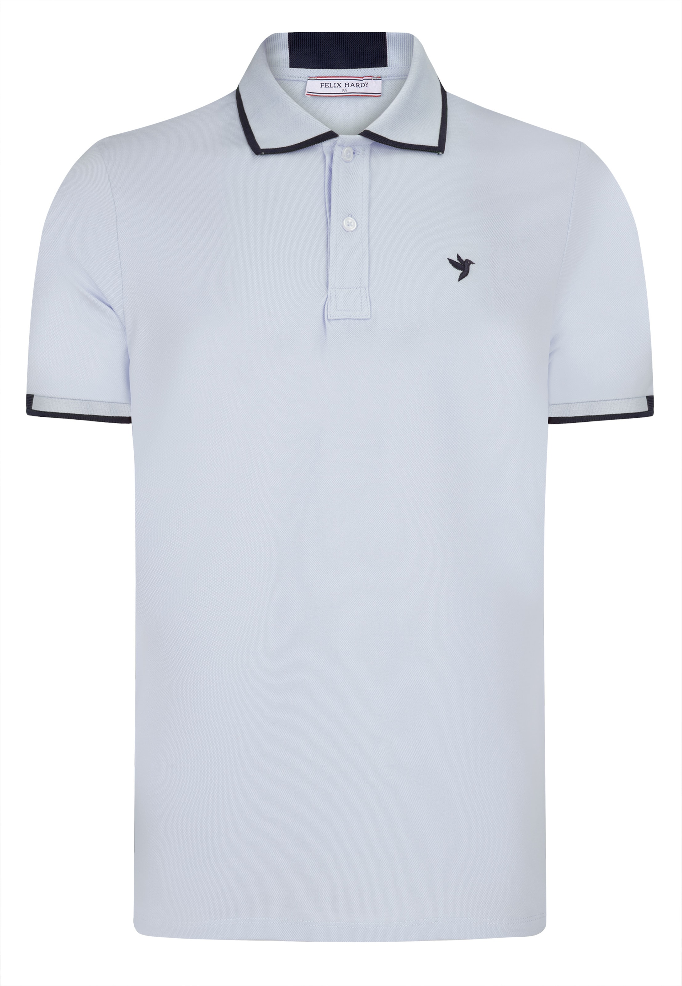 zils Felix Hardy T-Krekls: no priekšpuses